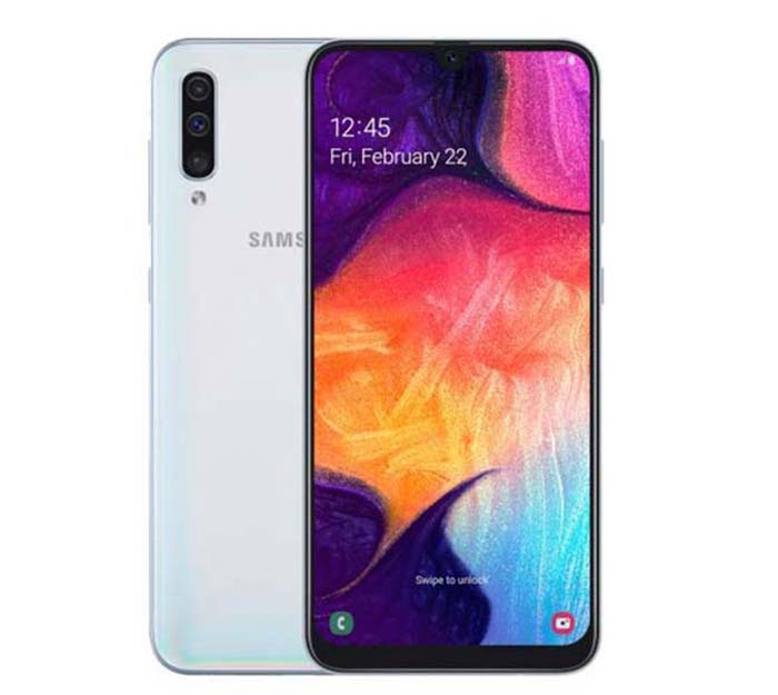 картинка Смартфон Samsung Galaxy A50 White (SM-A505FZWUSKZ) от магазина ДомКомфорт