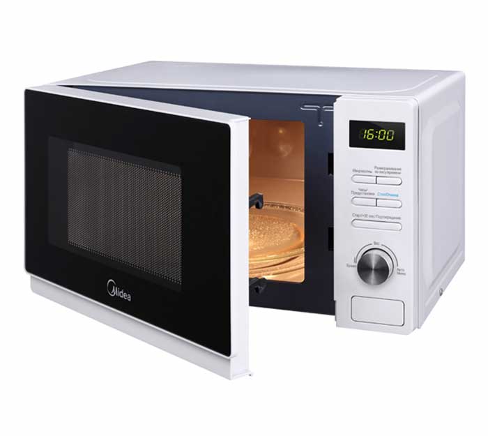 картинка Микроволновая печь Midea AM-720C4E-W белый от магазина ДомКомфорт