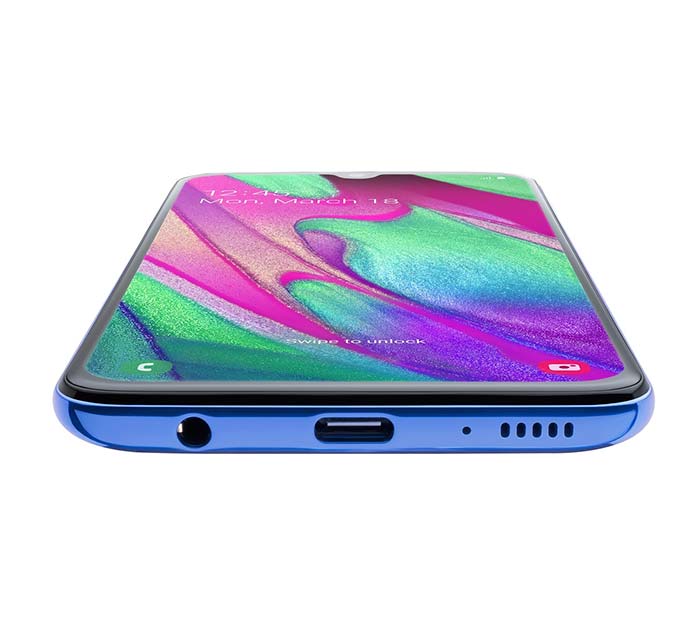 картинка Смартфон Samsung Galaxy A40 Blue SM-A405FZBDSKZ от магазина ДомКомфорт