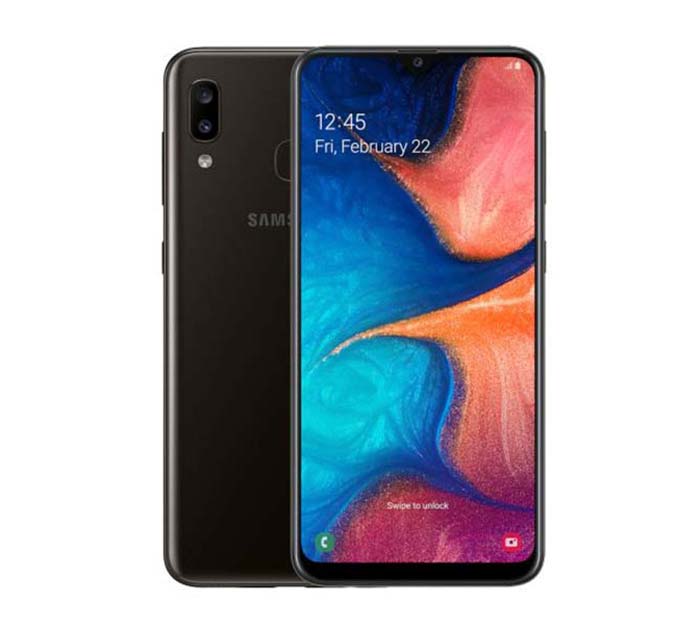 картинка Смартфон Samsung Galaxy A20 Black (SM-A205FZKVSKZ) от магазина ДомКомфорт