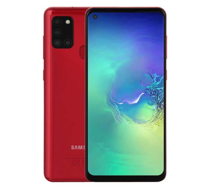 картинка Смартфон Samsung Galaxy A21 S Red (SM-A217FZRNSKZ) от магазина ДомКомфорт