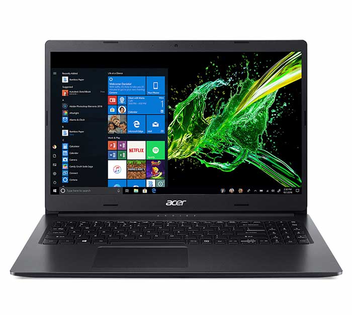 картинка Ноутбук Acer Aspire 3, A315-55KG-319V, Black, (NX.HEHER.010) от магазина ДомКомфорт