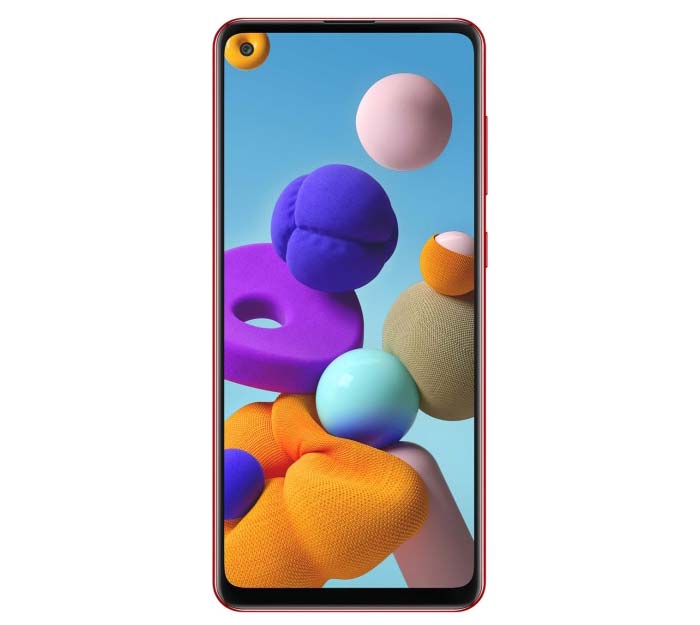 картинка Смартфон Samsung Galaxy A21 S Red (SM-A217FZRNSKZ) от магазина ДомКомфорт