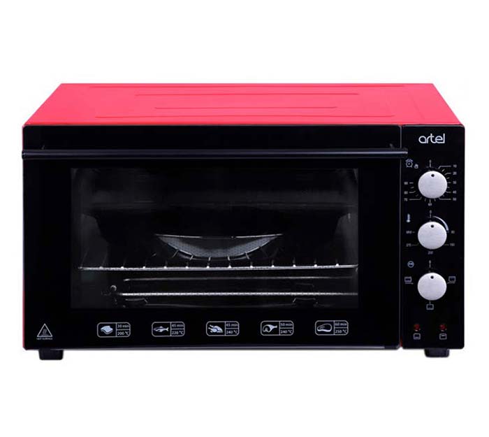 картинка Электрическая печь    Artel     MD 3216 E (красно-черная) от магазина ДомКомфорт