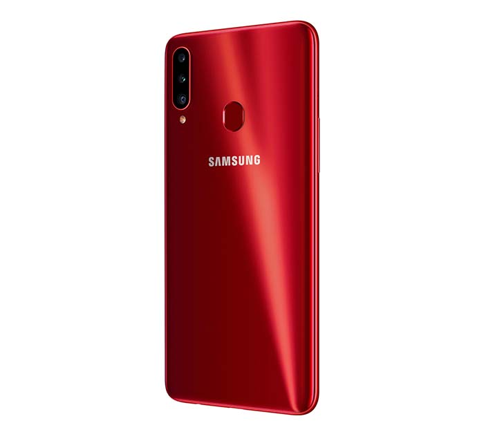 картинка Смартфон Samsung Galaxy A20 S Red (SM-A207FZRDSKZ) от магазина ДомКомфорт
