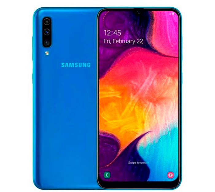 картинка Смартфон Samsung Galaxy A50 Blue (SM-A505FZBUSKZ) от магазина ДомКомфорт