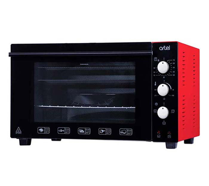 картинка Электрическая печь    Artel     MD 3216 E (красно-черная) от магазина ДомКомфорт