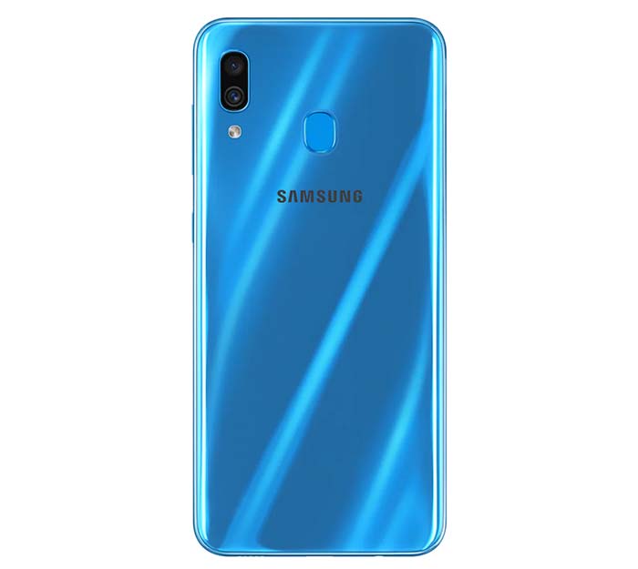 картинка Смартфон Samsung Galaxy A30 Blue (SM-A305FZBUSKZ) от магазина ДомКомфорт